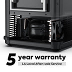 ICECO VL45Plus Single Zone 44QT 3 Way Access Portable Freezer Black
