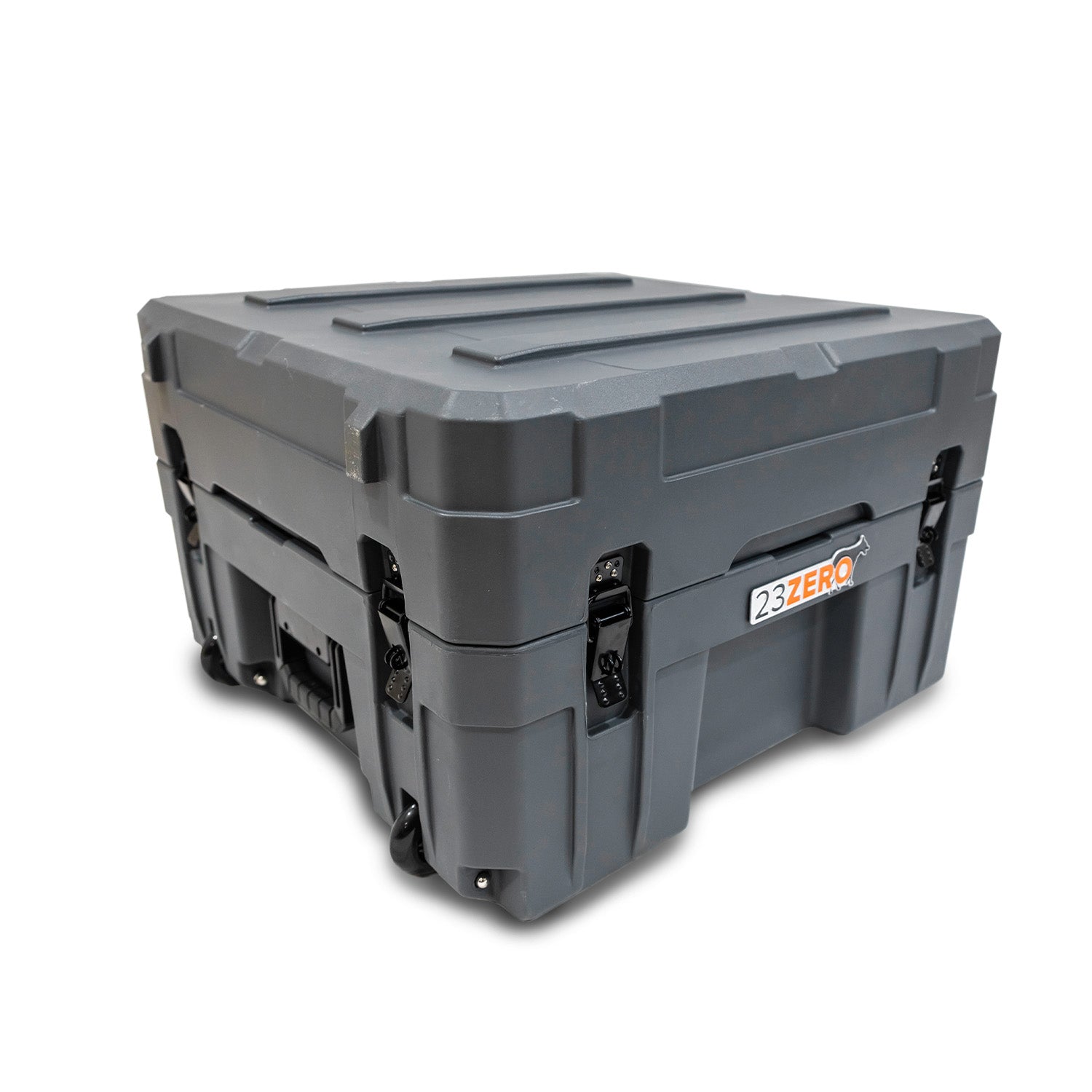 132L Overland Gear Box Gray with wheels