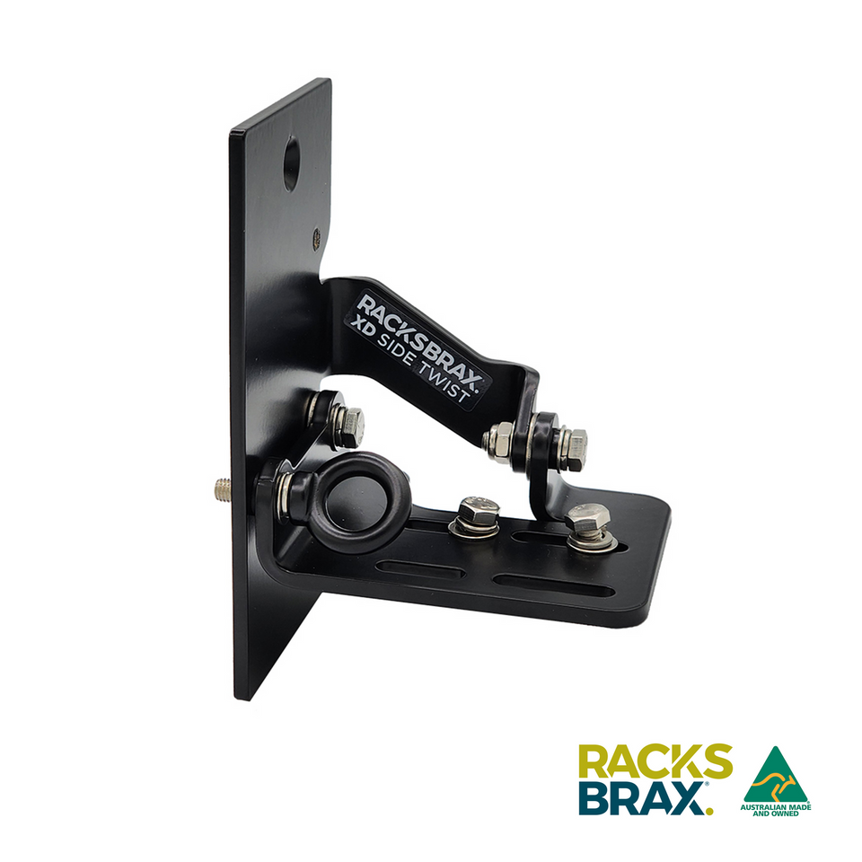 Racksbrax XD Side Twist Bracket - Long (Double)