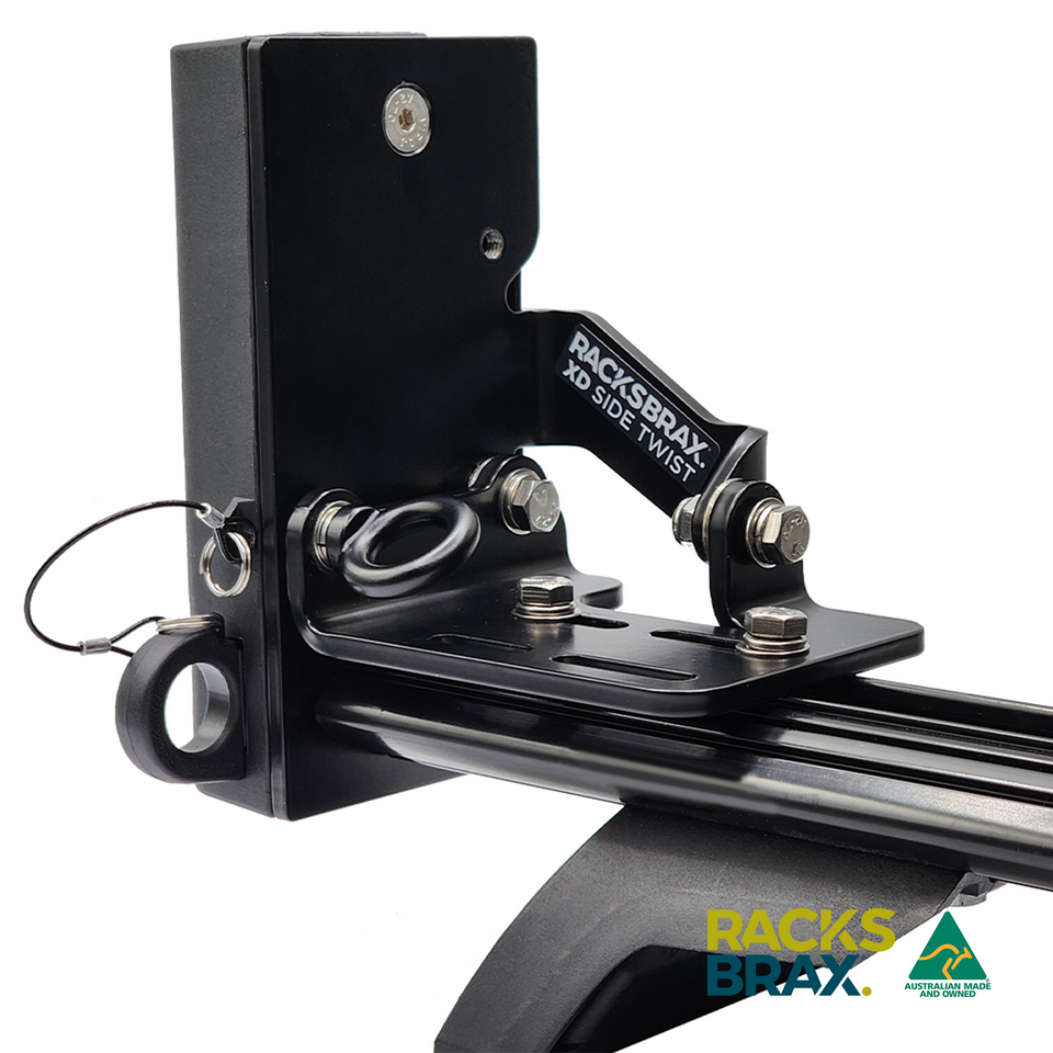 Racksbrax XD Side Twist Bracket - Long (Double)