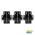 Racksbrax XD RTT Adjustable Awning Brackets (Triple)