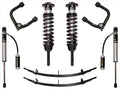 ICON 2005-2015 Toyota Tacoma 0-3.5 inch Lift/2016-2023 Tacoma 0-2.75 inch Lift, Stage 3 Suspension System, Tubular UCA