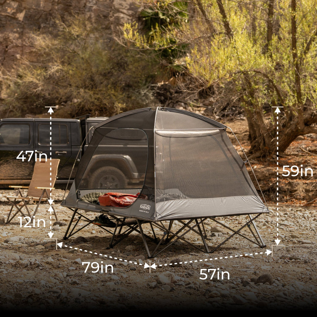 BlockOut® Cot Tent 2P