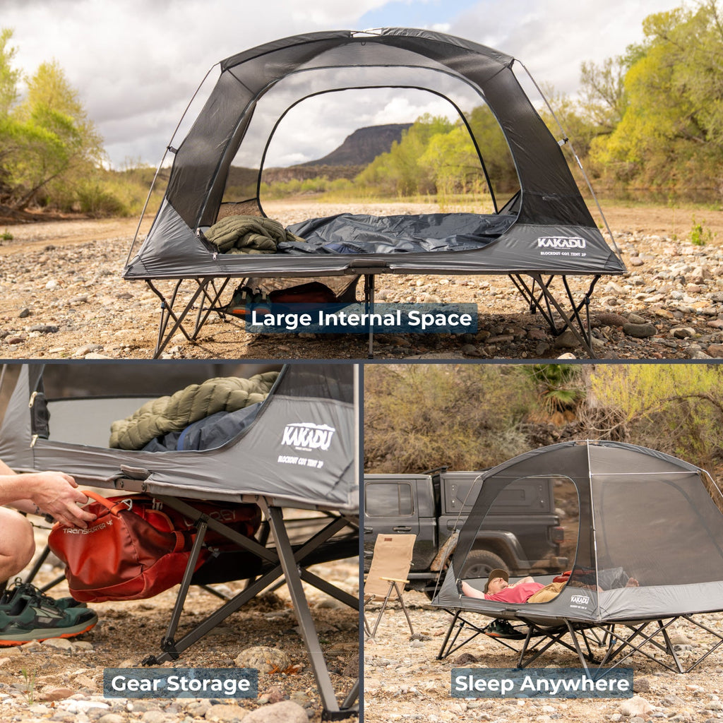 BlockOut® Cot Tent 2P