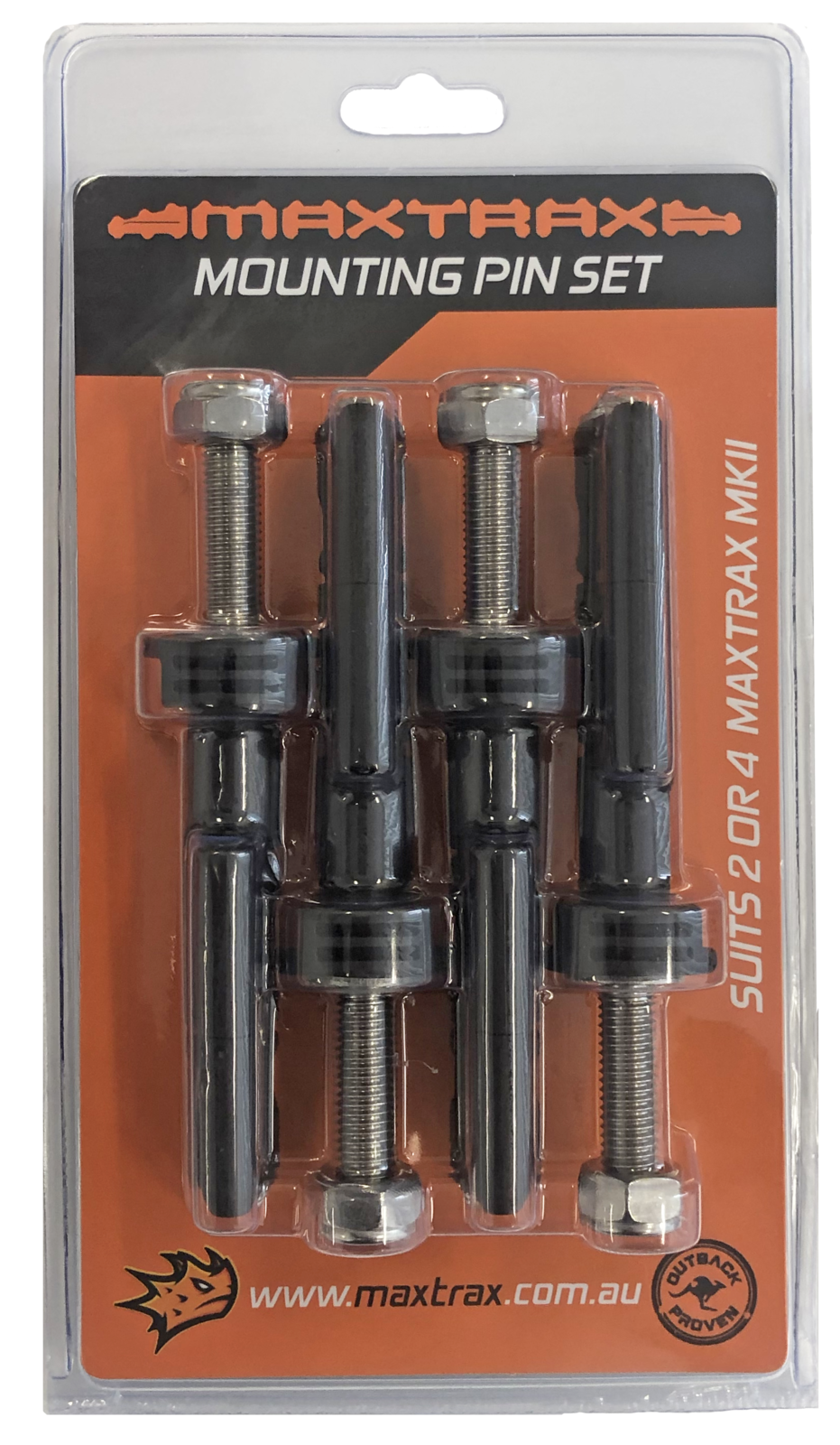 MAXTRAX MOUNTING PIN SET MKII/X-SERIES
