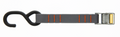 Rollercam Tie Down Strap With Hook End 2 Pack 6' [CO]