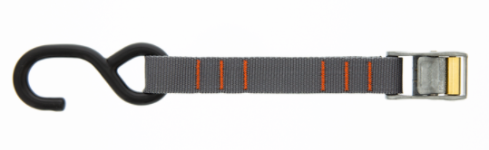 Rollercam Tie Down Strap With Hook End 2 Pack 6' [CO]